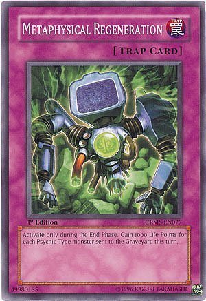 yugioh psychic support cards Amazon.com: Yu-Gi-Oh! - Metaphysical Regeneration (CRMS-EN077) - Crimson  Crisis - 1st Edition