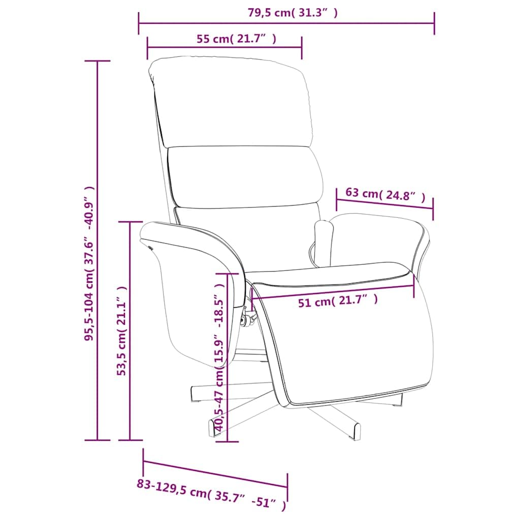 Massagesessel mit Stoffbezug Hellgrau, 6-Punkt-Vibrationsmassage, drehbar und verstellbar mit Fußteil, ergonomischer Polstersessel für Wohnzimmer, Leseecke, komfortabler Relaxstuhl