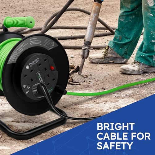 Alargador de cable resistente Desiretech con diseño robusto y mango ergonómico 6
