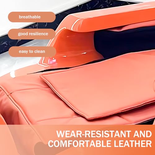 HHEvergreenEnsemble Shampoo Bed- Massage Table with Orange Light Luxury Style, Spa Beauty Bed and Head Spa Equipment with Massage Design Includes Water Cycle, Ambient Light, Glass Steel Shampoo Basin - Image 6