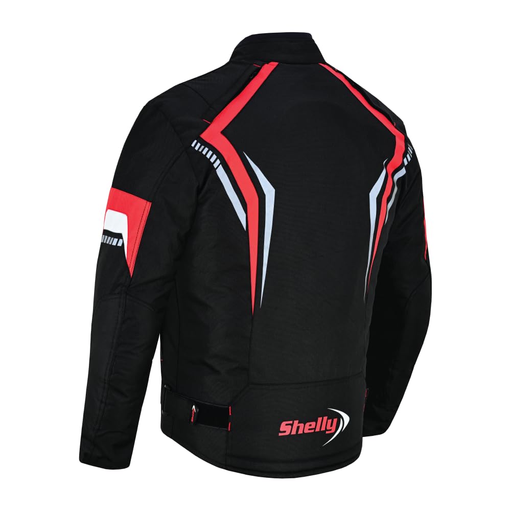 Shelly - Giacca da moto da uomo per avventura/tour, con tessuto Cordura, estate e inverno, antivento, per corse e equitazione