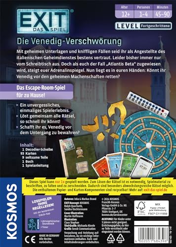 Spielansicht von EXIT - Die Venedig-Verschwörung_1