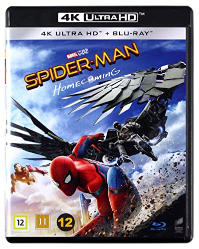 Universal Sony Pictures Nordic SF Studios Spider-Man: Homecoming Blu-ray Anglais
