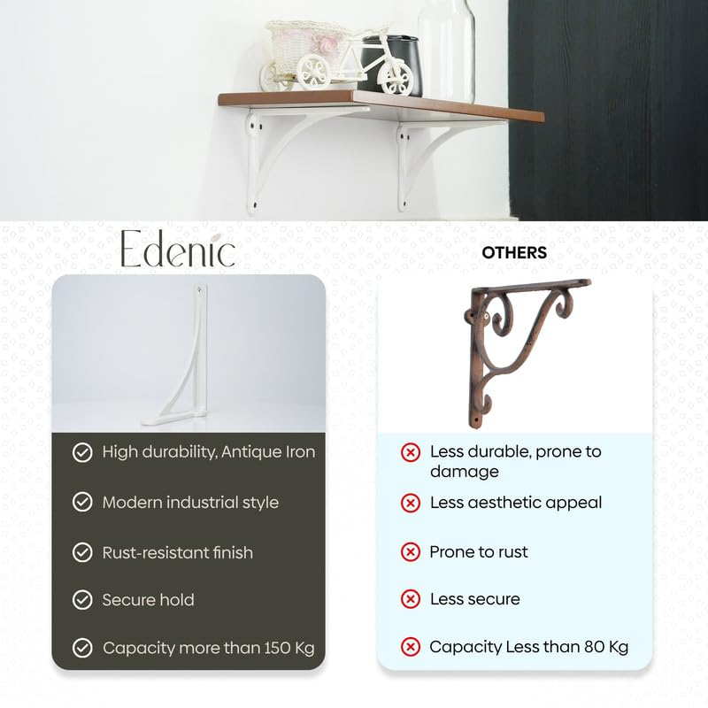 Mensole In Legno Massello Di Quercia Fatte A Mano Mensola - Foto 9