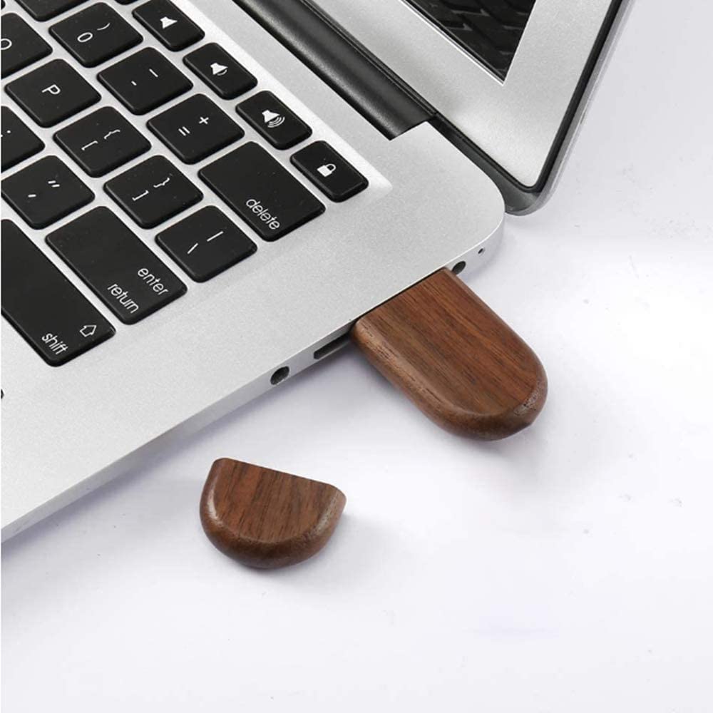 10 unidades de memoria USB 3.0 de 32 GB de madera para almacenamiento de datos (USB 3.0 de 32 GB)