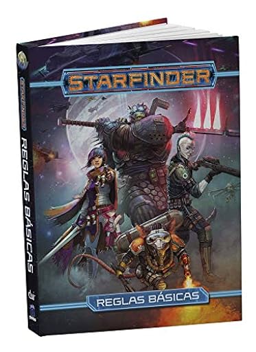 Devir - StarFinder: Libro Básico Edición de Bolsillo Reglas Básicas, Juego de Rol, Juego de Rol con Amigos, Iniciacion (SFBASP) | Ya disponible en tu tienda friki favorita! En mundofriki.es! Devir - StarFinder: Libro Básico Edición de Bolsillo Reglas Básicas, Juego de Rol, Juego de Rol con Amigos, Iniciacion (SFBASP) | Ya disponible en tu tienda friki favorita! En mundofriki.es!