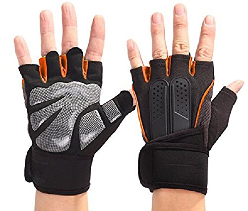 Serveuttam Premium Workout Gloves with Anti-Slip Silica Gel Palm/Wrist Strap for Weightlifting Cross Training Strength Training Bodybuilding Fitness,Perfect Durable Workout Gloves for Men & Women (B07DL2XX5J) Amazon Price History, Amazon Price Tracker
