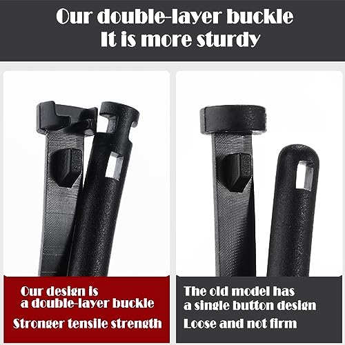 Image of Universal Keychain for Men and Women,Simplicity Key Ring Clip, Double layer buckle Car Key chain