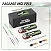 OVONIC 3S LiPo Battery 11.1V 5000mAh 120C with XT60 and TRA Plug Perfect Match RC Car RC Truck Airplane Helicopter Boat Car Racing RC Hobby [6.18''D x 1.81