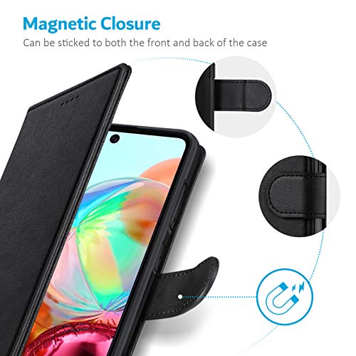 Focusor Cover a Libro Samsung Galaxy A71,Custodia