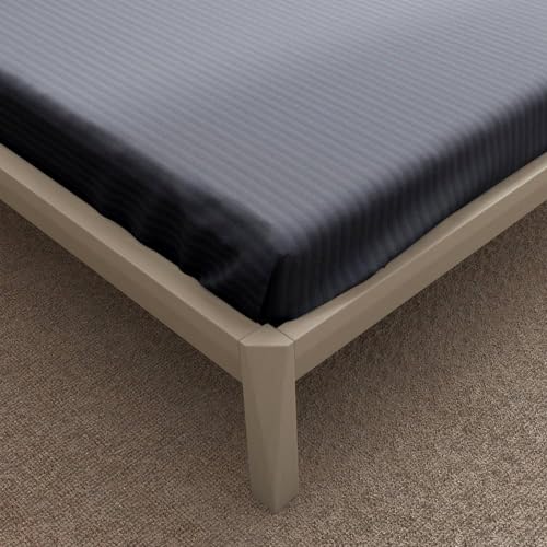 Image of Wakefit Wakefit Bluegranite 100% Cotton Flat Bedsheet with 1 Pillow Cover Single Size