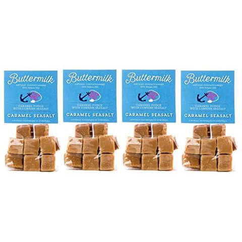 Buttermilk Caramel Fudge with Sea Salt Cover