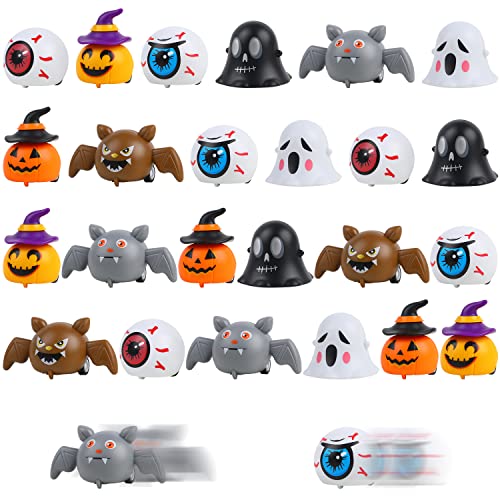 24 Autos de Juguete Halloween Fricción para Niños miniatura 1