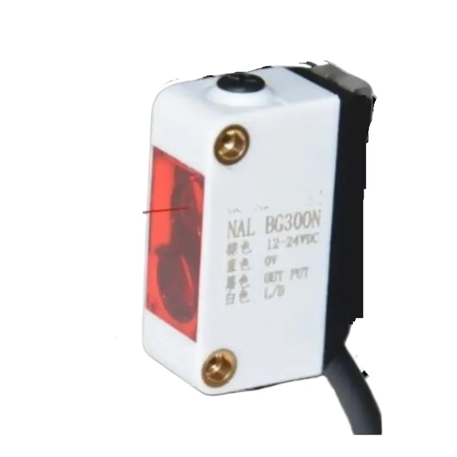 KXIWLUFV 1pc Background Suppression Photoelectric Switch Sensor Diffuse Reflection Detection Distance Is Not Affected By Color(NAL-BG300P PNP)