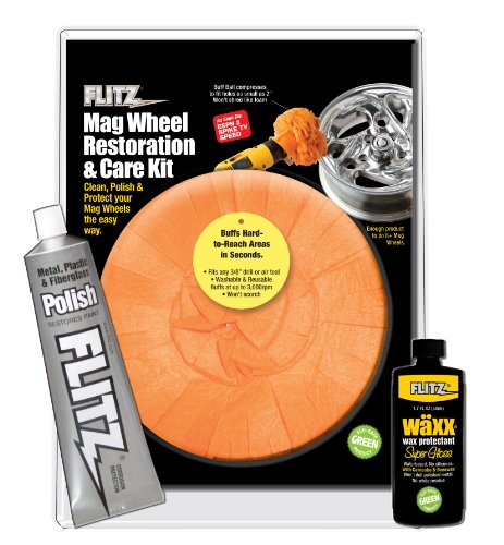 Flitz MW 51502 Mixed Mag Wheel Restoration Kit