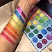 Beauty Glazed Rainbow Colors Fusion Eyeshadow Palette 39 Shades Metallic Shimmer Palette Long Lasting Eye Shadow Pallet High Pigment Makeup Palette for Party