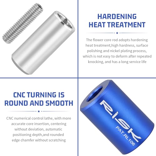 Dokeno Fahrradgabel Sternmutter Setter, Fahrrad Vordergabel Steuersatz Sternmutter Fahrradwerkzeug Fahrrad Gabel Stern Mutter Einstellung Installer für 28,6 mm Fahrrad Gabel die Meisten Fahrräder