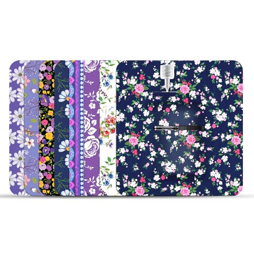 Tandem Mobi Adhesive Pocket Patches 40 Pack Waterproof & Breathable Pocket Case for Tandem Mobi Insulin Pump Hypoallergenic & Latex-Free Cover 10+ Days Wear Floral