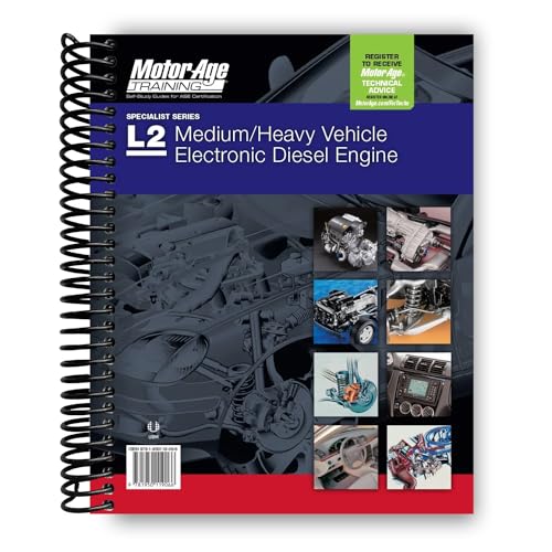 ASE Test Prep L2 - Medium/heavy Vehicle Electronic Diesel Engine Diagnostic Specialist Study Book -