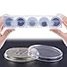 100 Counting Plastic Coin Capsules Round Coin Holder Case with Storage Organizer Box and EVA Gasket for Coin Collection Supplies, 30 MM by Shxstore