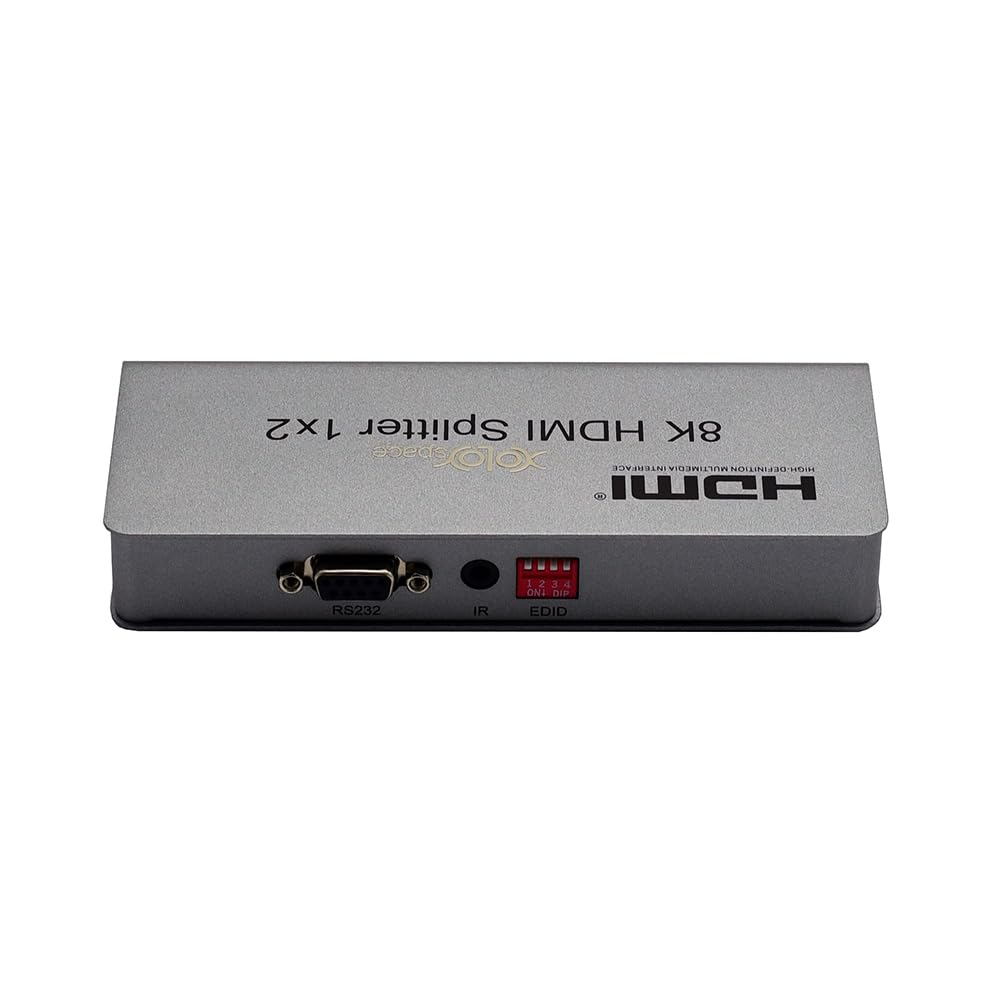 XOLORspace 61120E 1x2 8K HDMI splitter supports 8k 60Hz / 4k 120Hz with EDID setting - Image 4