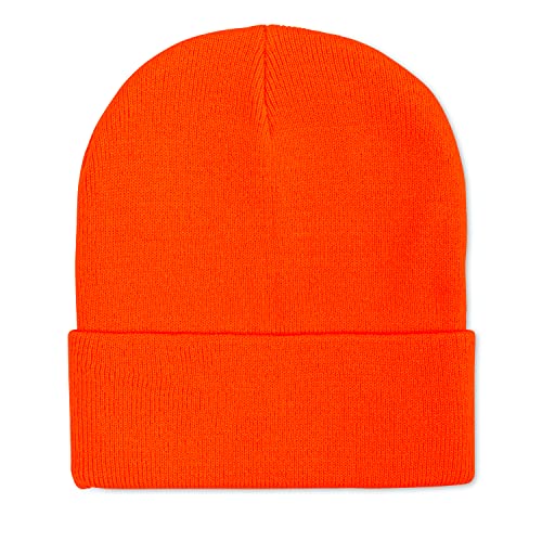 Klarny Outdoors Blaze Plain Orange Hunting Hat -...