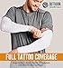 OutdoorEssentials UV Arm Sleeves for Men and Women - Sun Protection Sleeves - Compression, Golf, Baseball, Cooling, Tattoo Arm Sleeve - Mangas Para El Sol Para Hombre