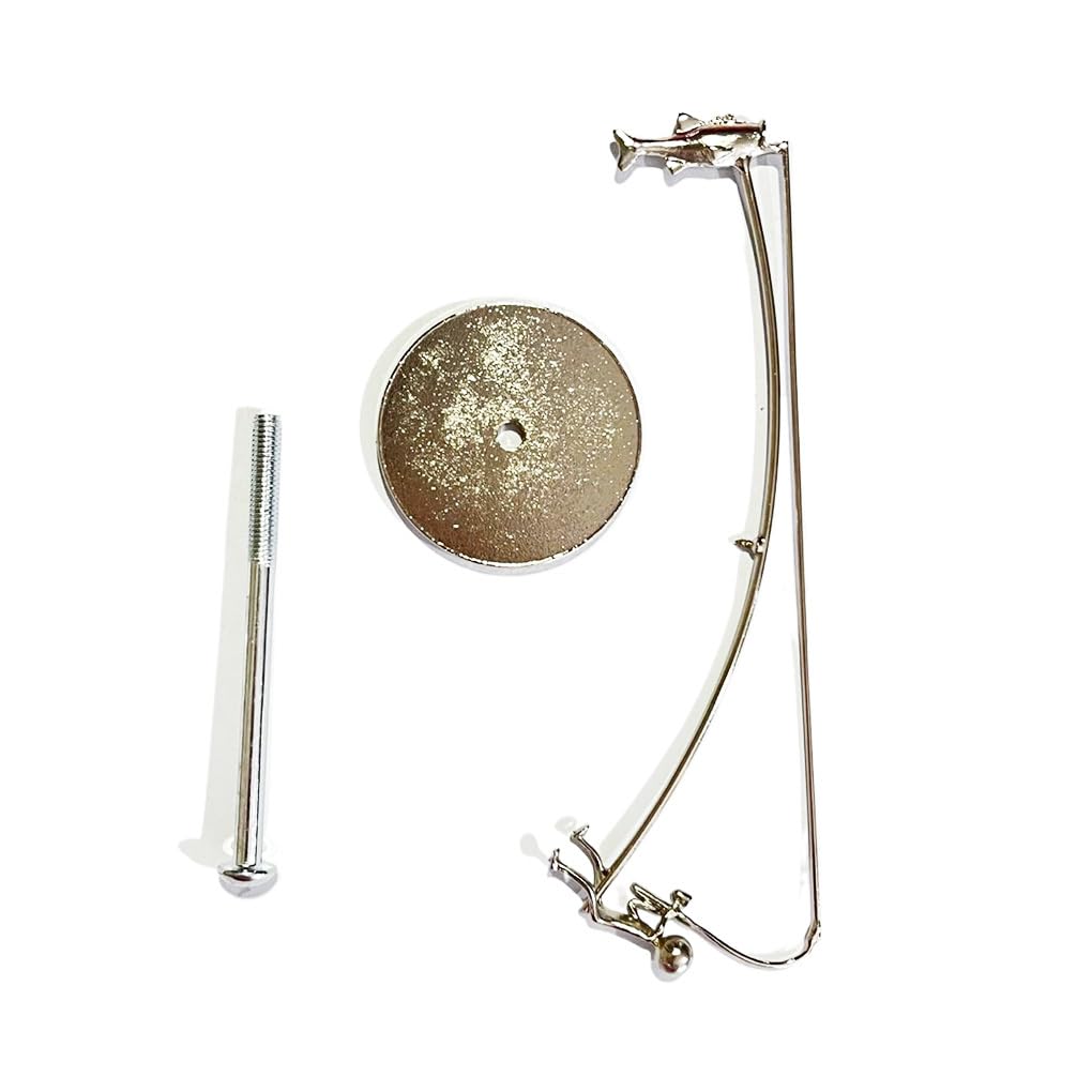 PIXZCSA Fishing Balancing Sculpture Dynamic Fisherman Metal Statue For Indoor And Outdoor Balancing Sculpture Fishing Zinc Alloy