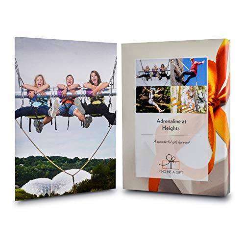 Activity Superstore Adrenaline at Heights - Cupón de Experiencia de Regalo  Disponible en 12 Lugares, Desde Rappel y Escalada en Roca hasta Saltos de acantilado y Aventuras aéreas