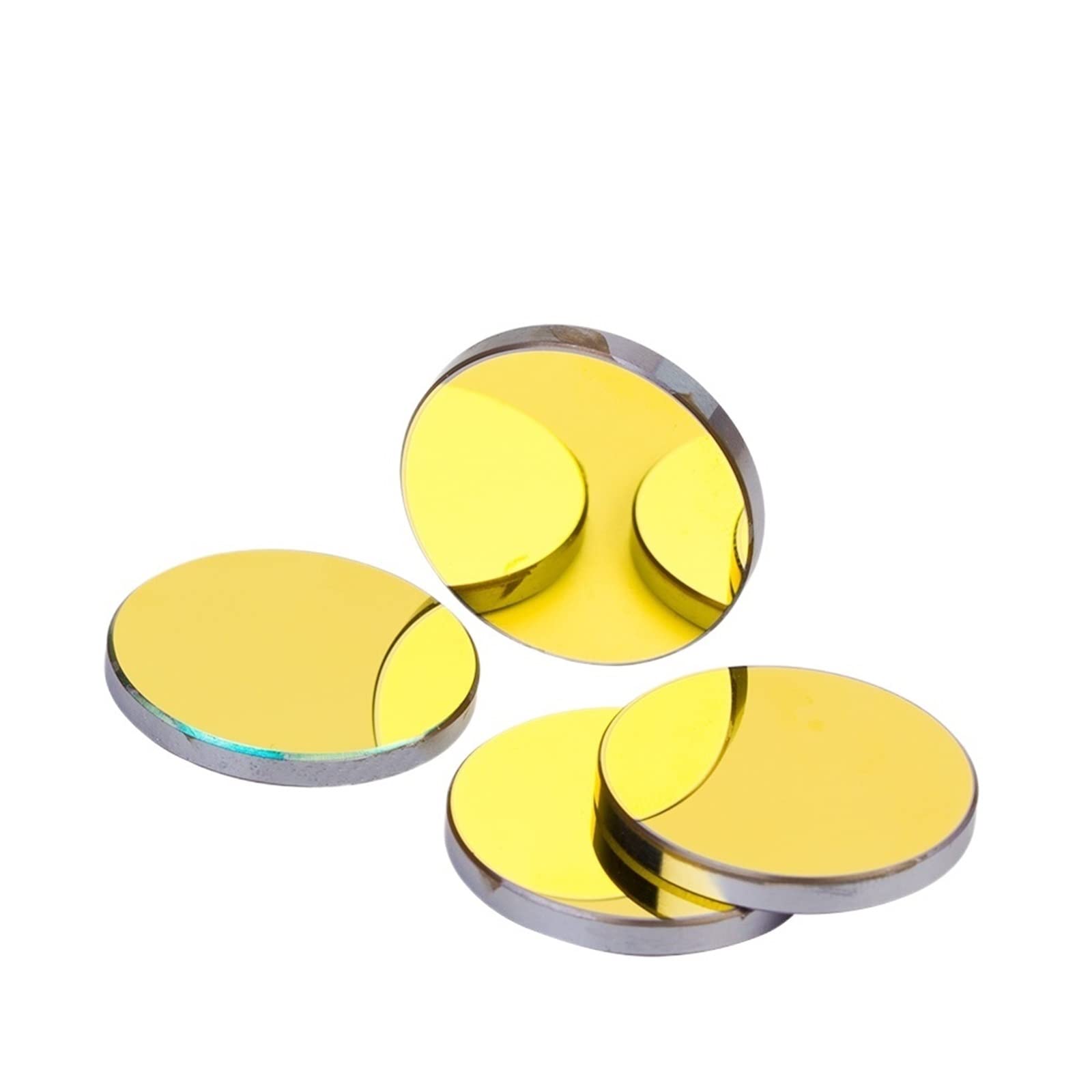 Si Reflective Mirror D19.05 20 25 30 38.1mm Coated Gold for CO2 Laser Engraving Cutting Machine(25mm)