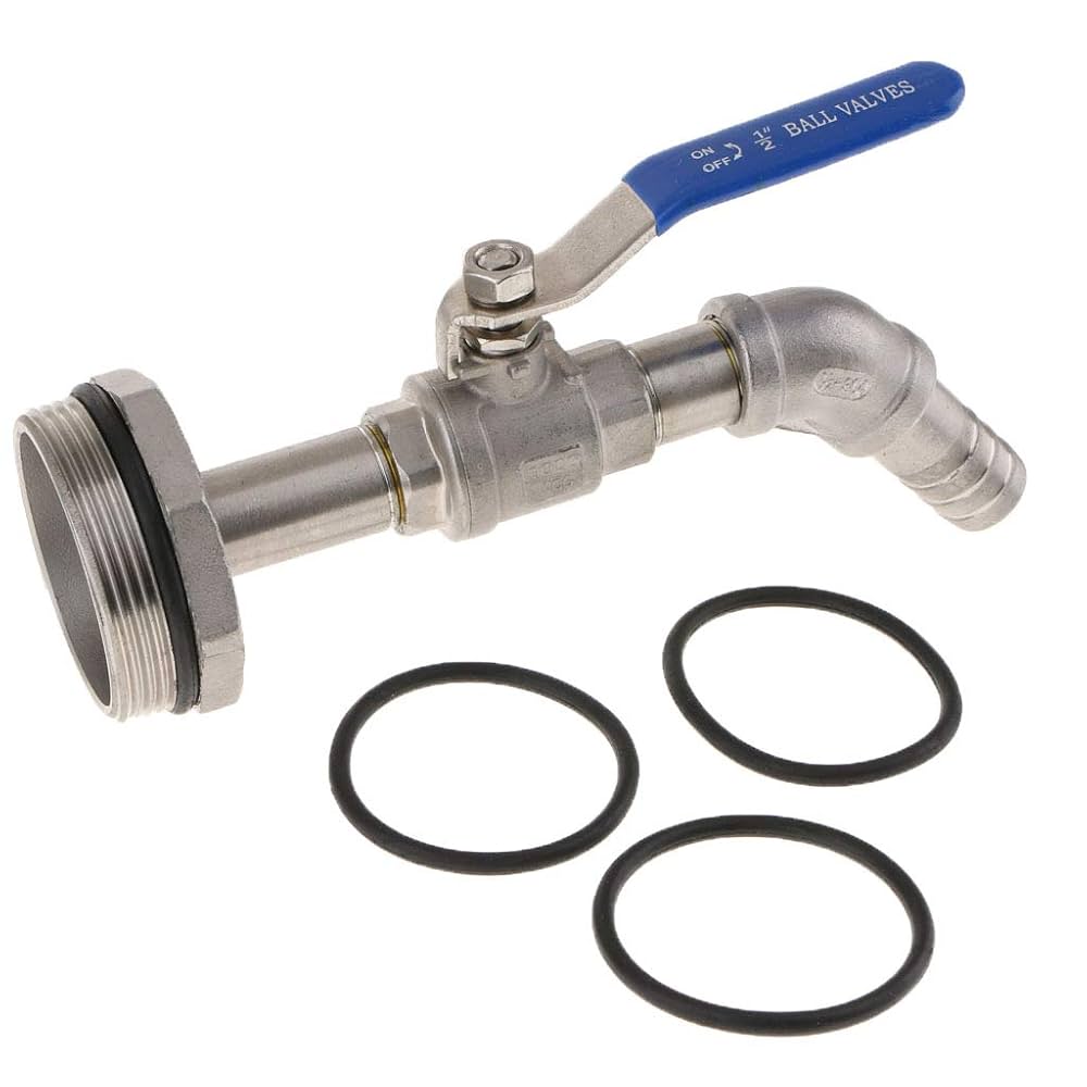 Amazon | Gazechimp ドラム缶 バルブ 200L ドラム缶コック