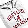 All+Every Harvard University Classic Text Logo Women's Hooded Sweatshirt White #2