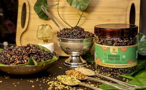Image of Vilaas Banarasi Meetha Paan Mix 200gm | Traditional Mukhwas & Mouth Freshener | Sweet Paan Mix for After Meal Enjoyment | Ready to Eat Family Jar Pack