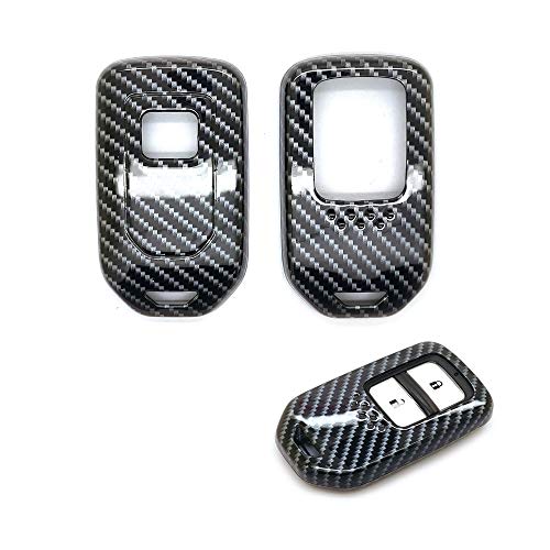 carmonmon Smart Remote Keyless Entry Paint Color Shell Key Case Cover Fit for Honda Jazz Grace Civic Odyssey Accord XR-V CR-V (Carbon Gloss Fiber) carmonmon Smart Remote Keyless Entry Paint Color Shell Key Case Cover Fit for Honda Jazz Grace Civic Odyssey Accord XR-V CR-V (Carbon Gloss Fiber)