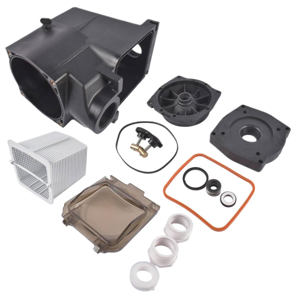 Alloggiamento e kit filtro pompa per piscina 2 da 2 pollici SP1600X5 SPX1620AA compatibile con Hayward Super Pump SP1600X SP2600X