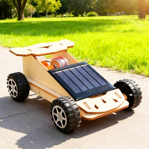 Kit Solar para Niños 7-14 Años, Vehículo de Madera para Montar, Juguete Educativo Stem, Sin Baterías, Regalo Creativo de Ciencia DIY Kit Solar para Niños 7-14 Años, Vehículo de Madera para Montar, Juguete Educativo Stem, Sin Baterías, Regalo Creativo de Ciencia DIY