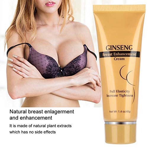 Crema de Pecho - Crema de pecho natural de ginseng para reafirmar y levantar cuidado de la piel del cuerpo para las… - Imagen 3
