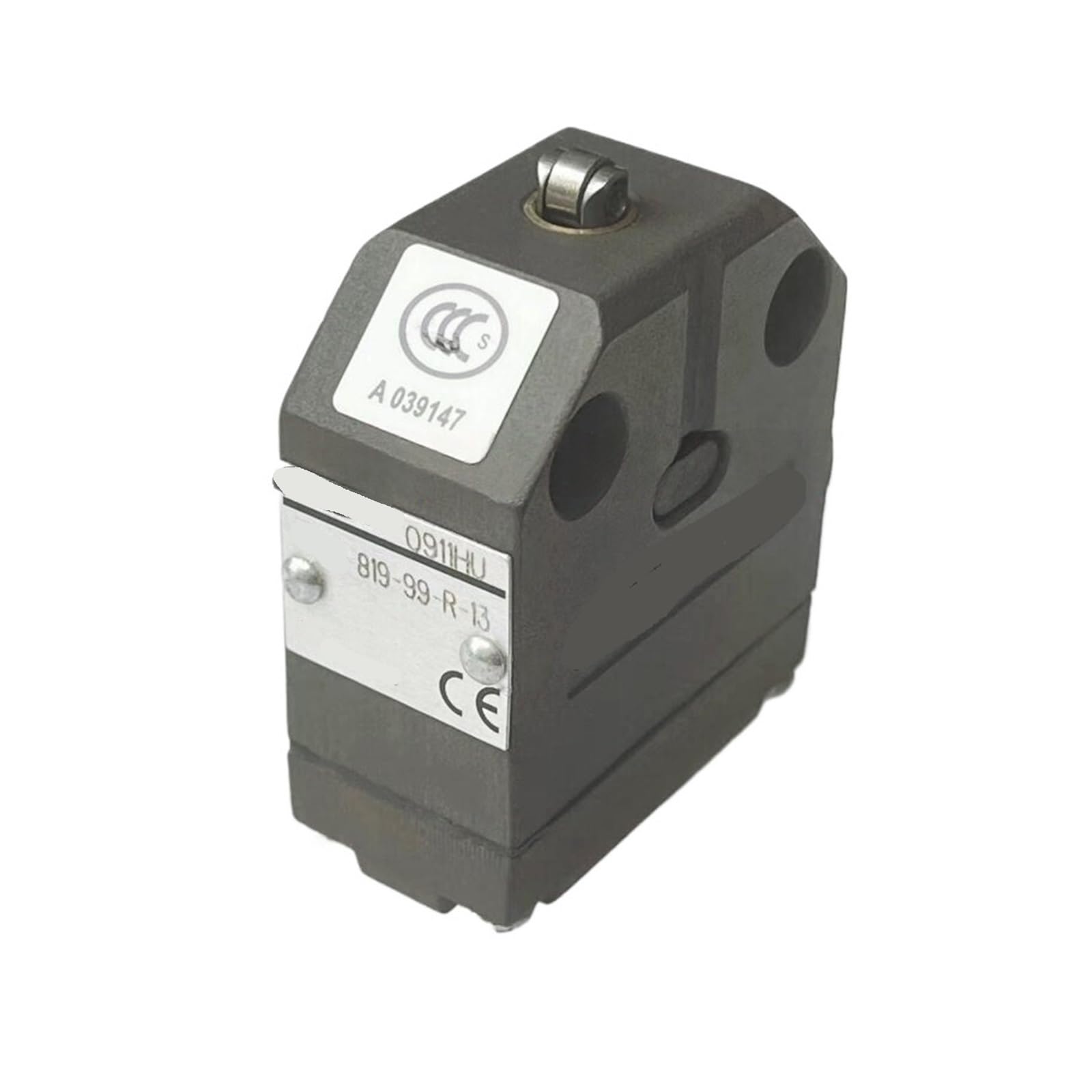 Finecorsa meccanico 250 V CA 0,1 A 1x Contatto a scatto con rullo IP67 for Automazione BNS0051 BNS 819-99-R-13