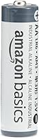 Vista 2 de Yaxa Basics Paquete de 40 pilas industriales alcalinas AA, 1.5 voltios, 5 años de vida útil