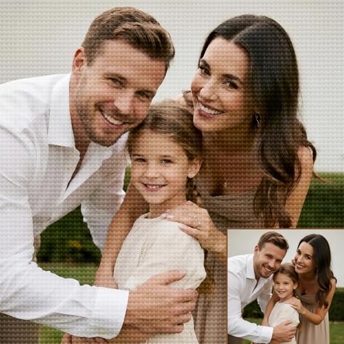 Ssedltbc Custom Diamond Painting Kit Personalized Diamond Art from Photo
