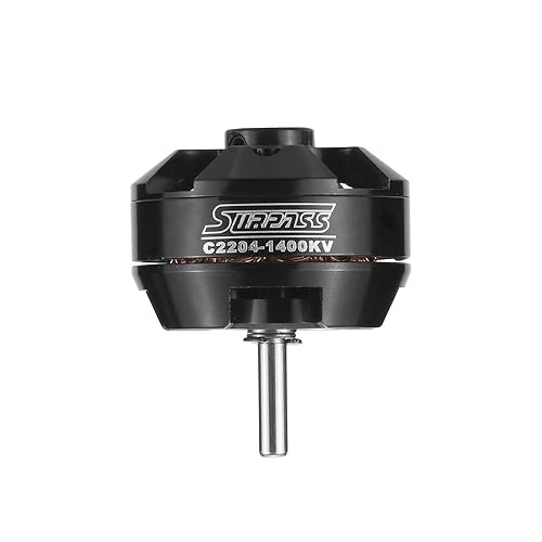 Miniatura 4 de Goolsky SURPASS alto rendimiento 2204 1400KV 14 polos motor sin escobillas para avión RC Ala fija