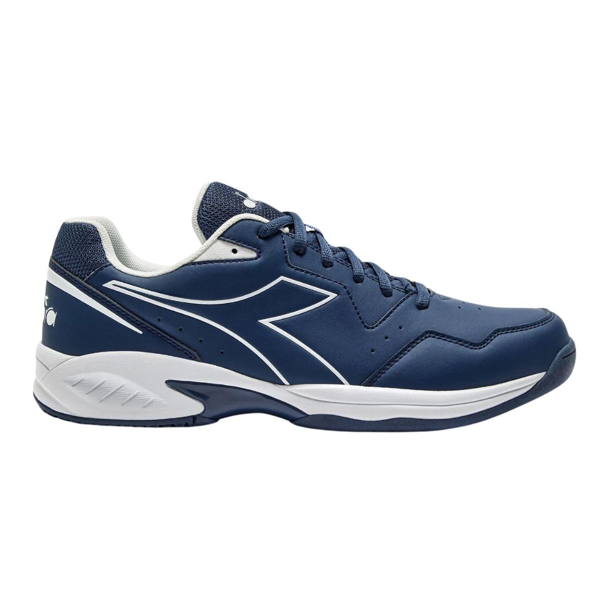Diadora Volee 6 – Scarpe da Tennis Uomo Colore: Blu Insignia/Bianco (43,BluInsigna/Bianco)