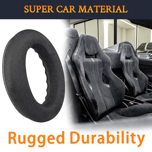Image of SOULWIT Micro Suede Earpads Replacement for Bose QuietComfort 45 (QC45) /QuietComfort SE (QC SE) /Quiet Comfort Wireless Over-Ear Headphones, Ear Pads Cushions with High Density Foam - Black