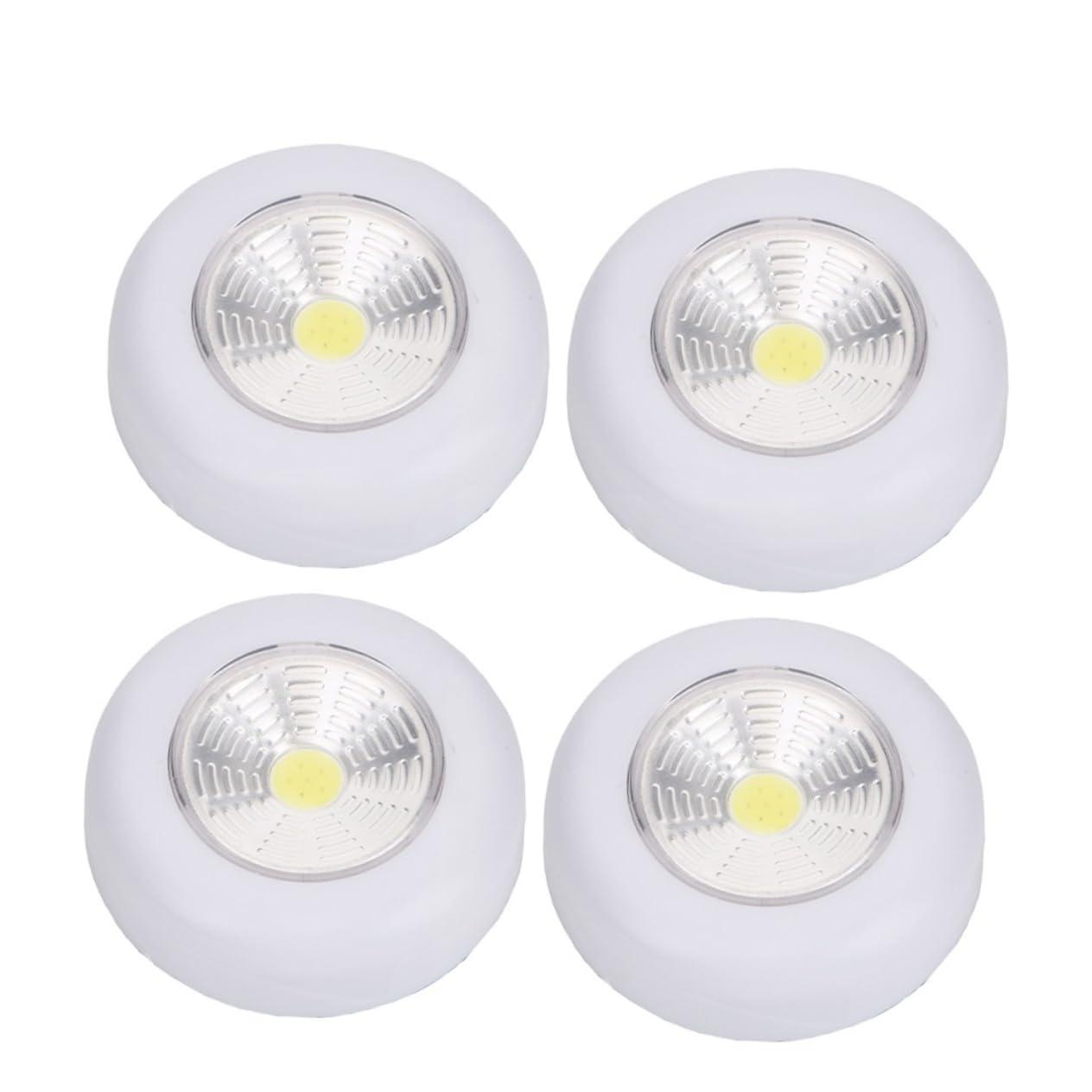 SOESFOUFU Pack Battery-Powered Led Lights Night Lights for Emergency No Batteries Included Operation Suitable for Home Office Garage