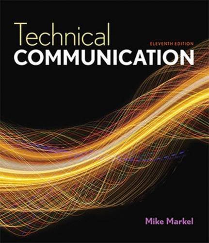 Technical Communication by Mike Markel (2014-12-29)