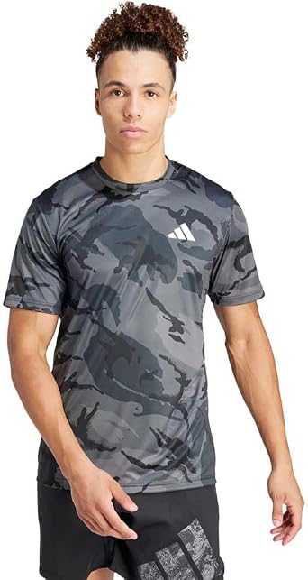adidas Train Essentials Seasonal Camo Mens T-Shirt