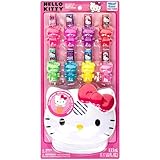 Picture of Townley Girl Hello Kitty 8 Pack Non-Toxic Peel-Off Shimmer and Opaque, Water-Based Safe Nail Polish Set with Nail Dryer for Kids, AA Batteries Not Included, Ages 3 and Up