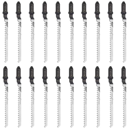 Qulkws 20Pcs T101AO Jigsaw Blades