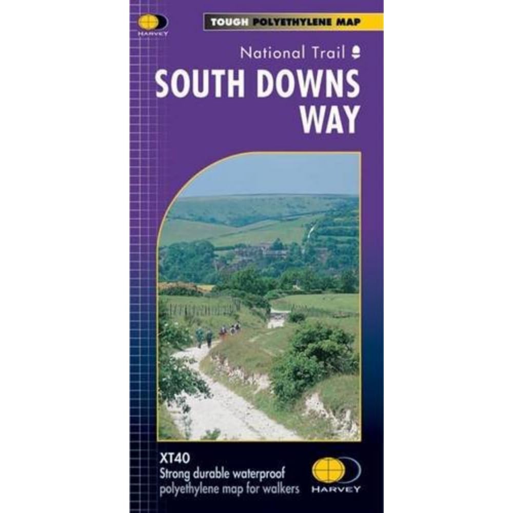 South Downs Way XT40 (Route Maps): National Trail (Trail Map XT40)
