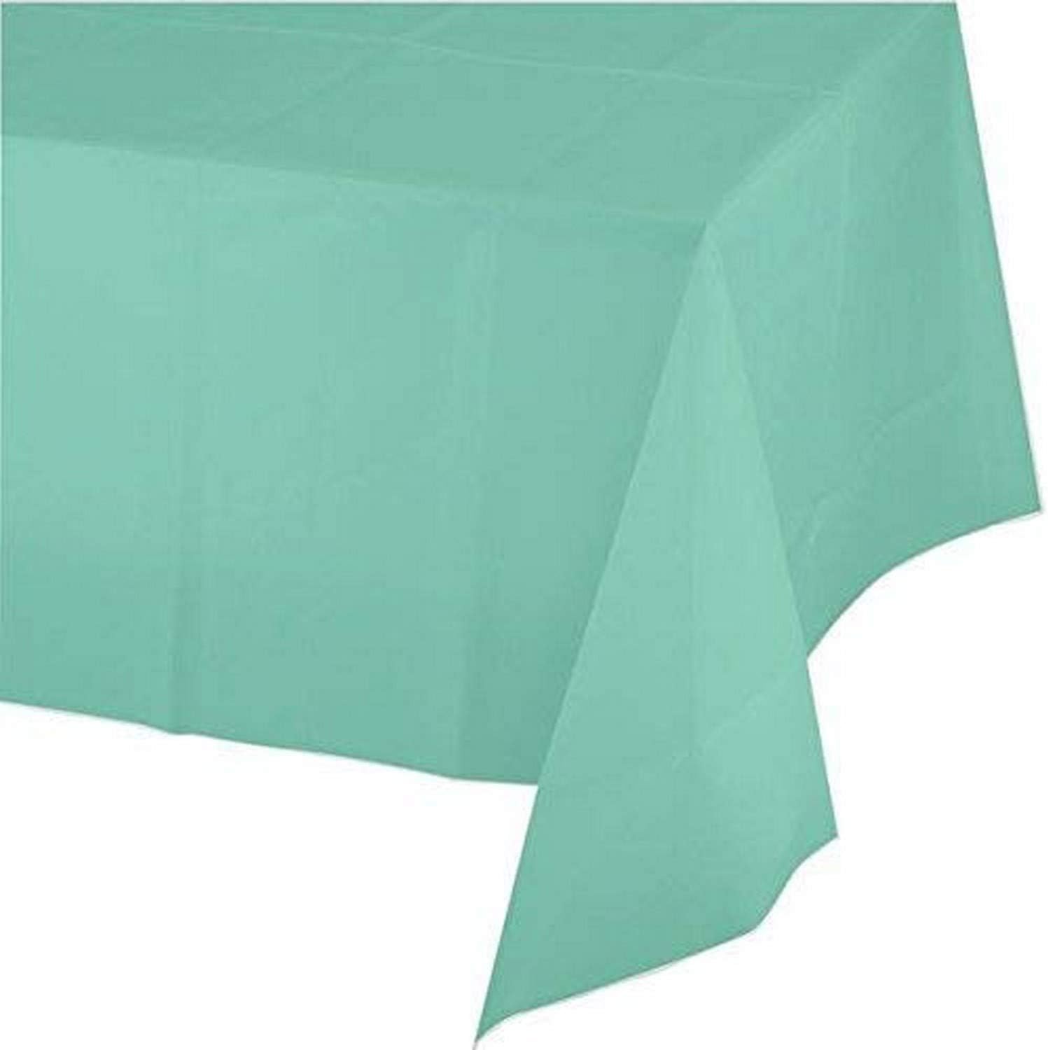 Creative Converting 11342 Plastic Tablecover – 54 X 108 Inches, Candy Pink, Durable Disposable Tablecloth - View #10